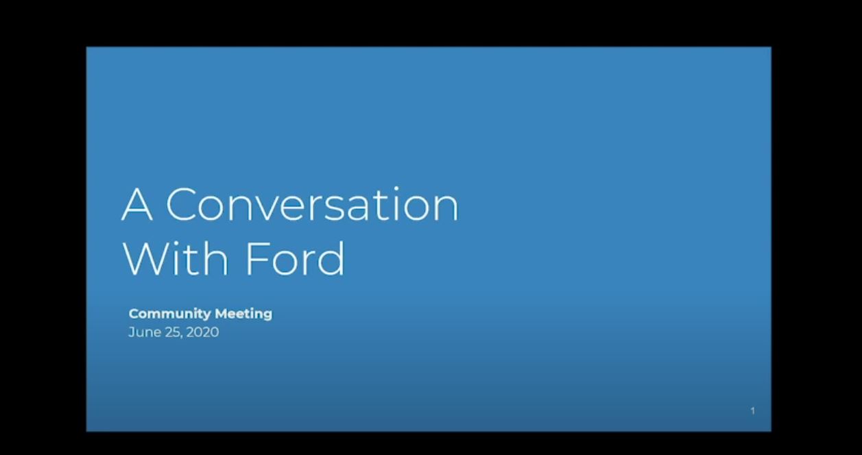 Recording of meeting between Michigan Central and the Detroit Community regarding the Michigan Central Mobility Innovation District