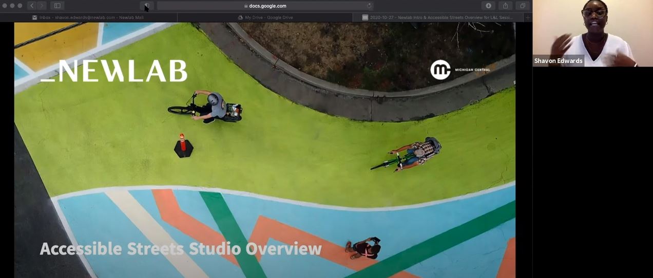 October 27th Zoom Recording of the Michigan Central Listen and Learn Session with NewLab