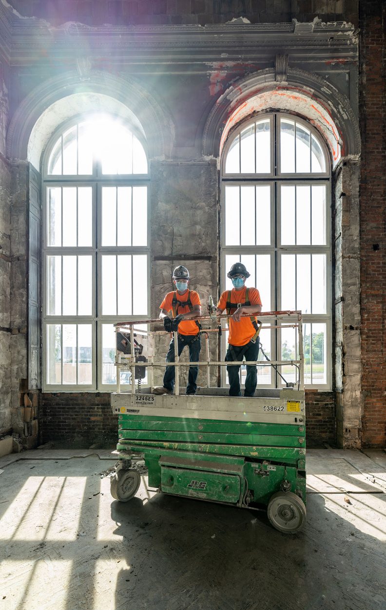 Crews working at Michigan Central Station recently stumbled upon a pre-Prohibition-era Stroh’s beer bottle with a mysterious message neatly rolled and stuffed inside. Ford archivists removed the paper Thursday to reveal a message that is believed to have been written by two men who worked on the station’s original construction in 1913, though the entirety of the message is unclear.