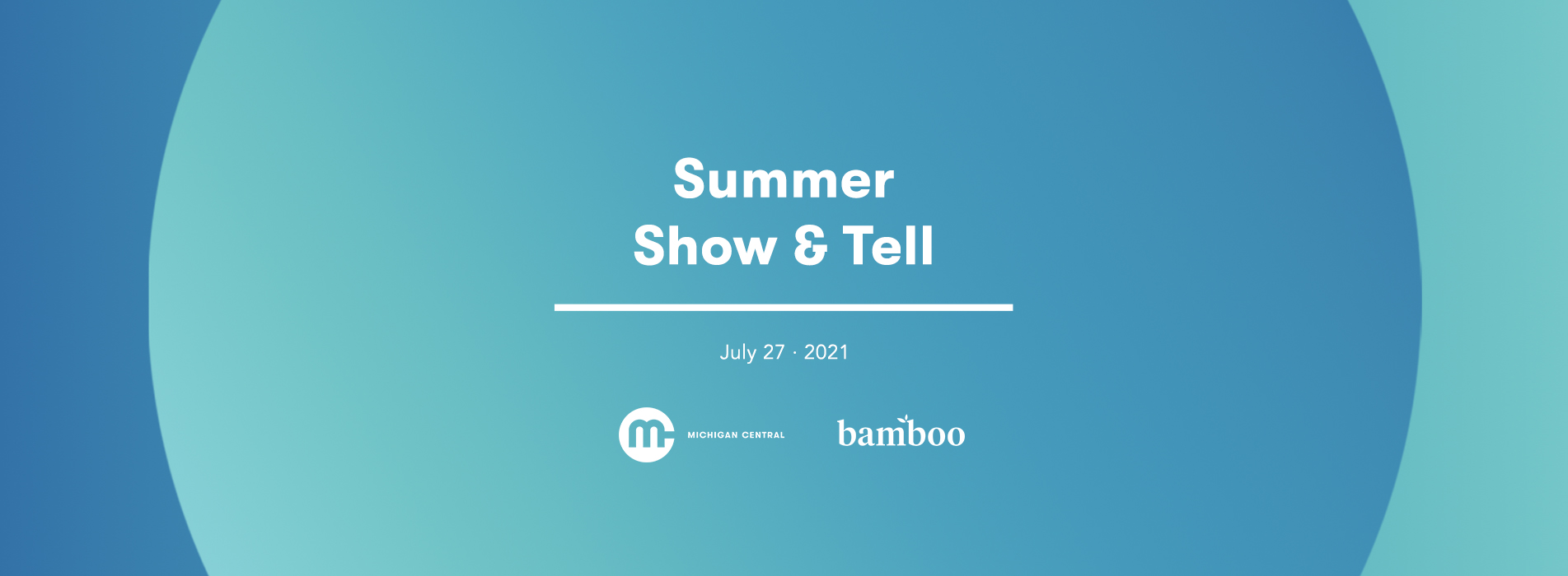 summer show and tell