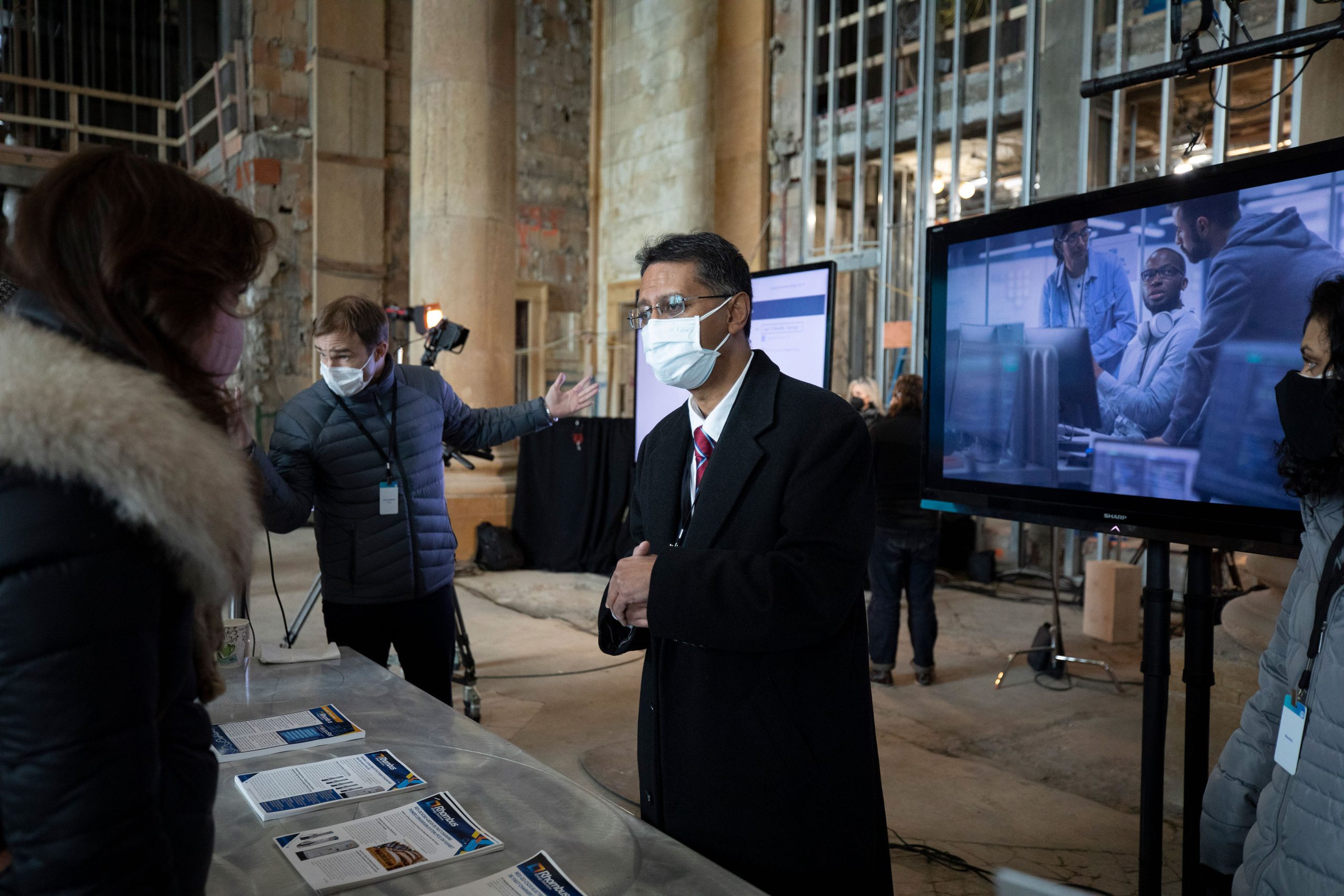 demo at the Michigan Central Founding Member and Partnership Announcement