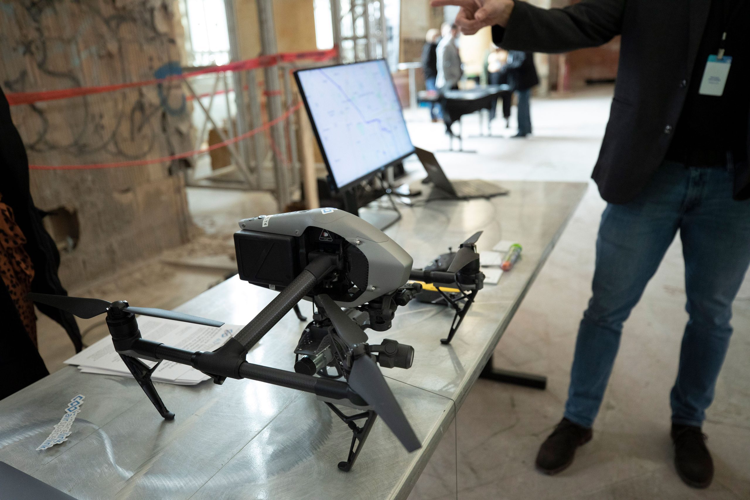 drone demo at Michigan Central Founding Member and Partnership Announcement