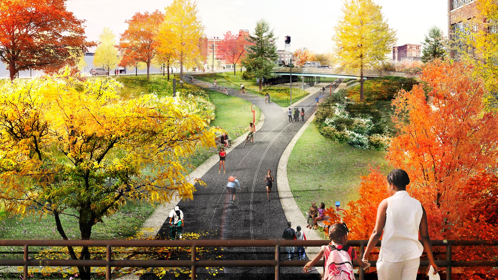 Southwest Greenway Rendering